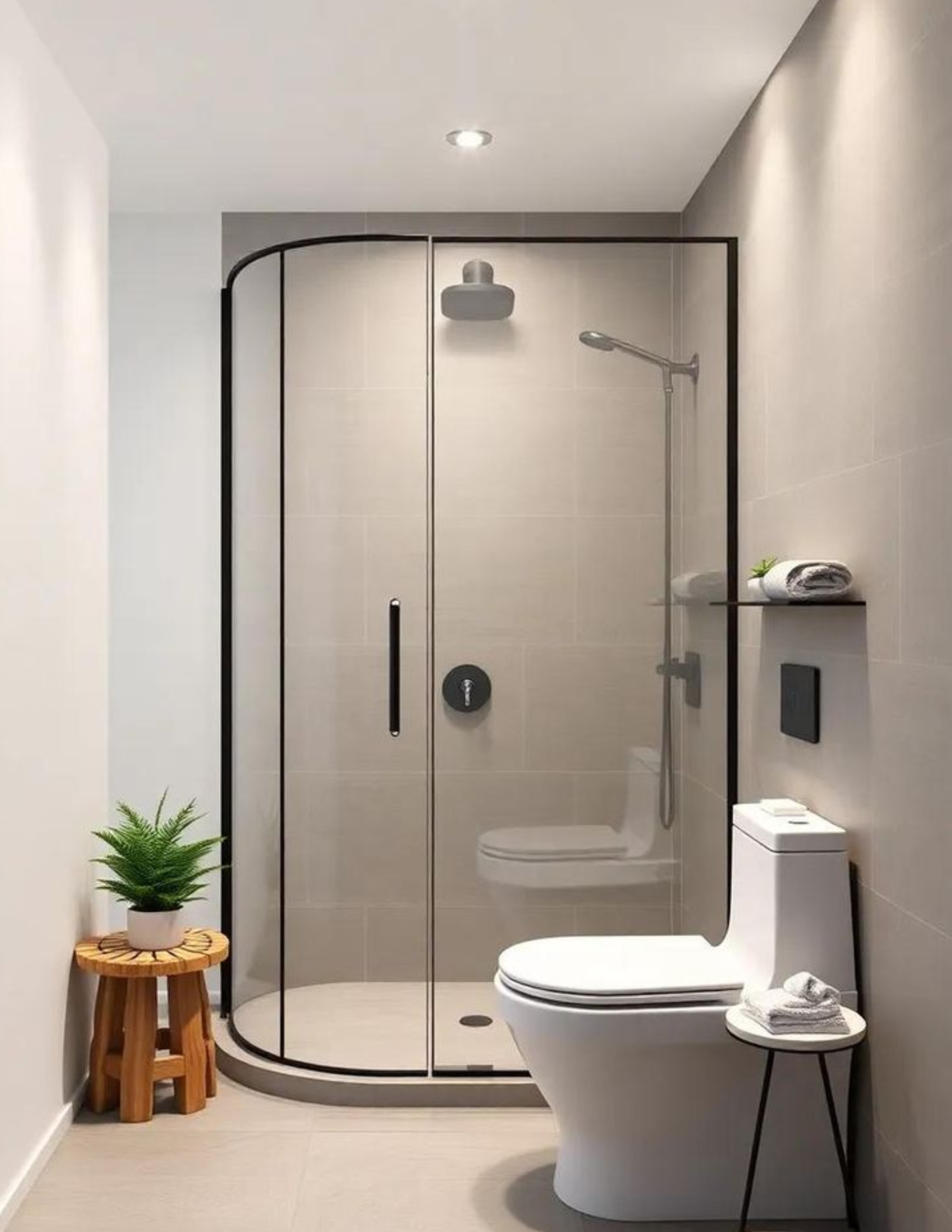 Shower Cabin (Profile & Glass Both)